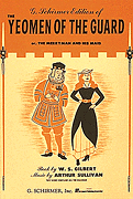 YEOMAN OF THE GUARD VOCAL SCORE cover
